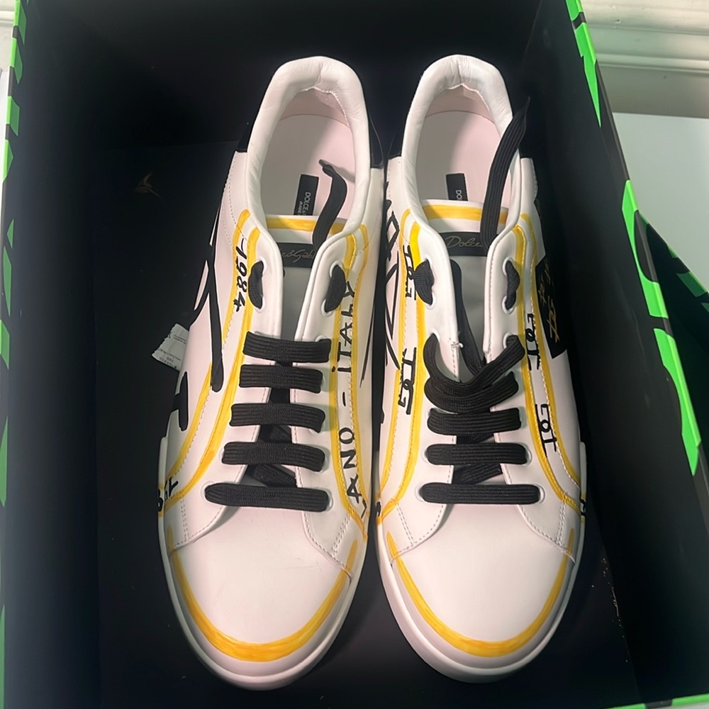 Dolce & Gabbanas Men size 12 worn only once with box included